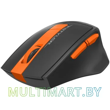 Мышь A4Tech Fstyler FG30S (серый/оранжевый) картинка 3